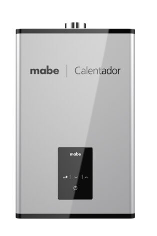 Calentador de paso tiro forzado 10 Litros Silver Mabe - CMM11C1FSNA