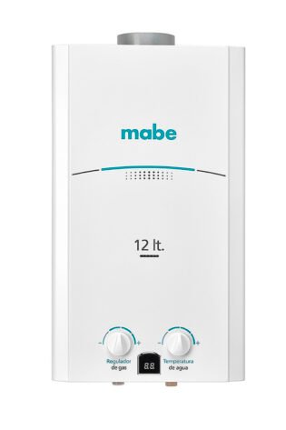 Calentador de Tiro Natural 12L Blanco Mabe - CMP12TNBC
