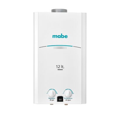 Calentador de Tiro Natural 12L Blanco Mabe - CMP12TNBC